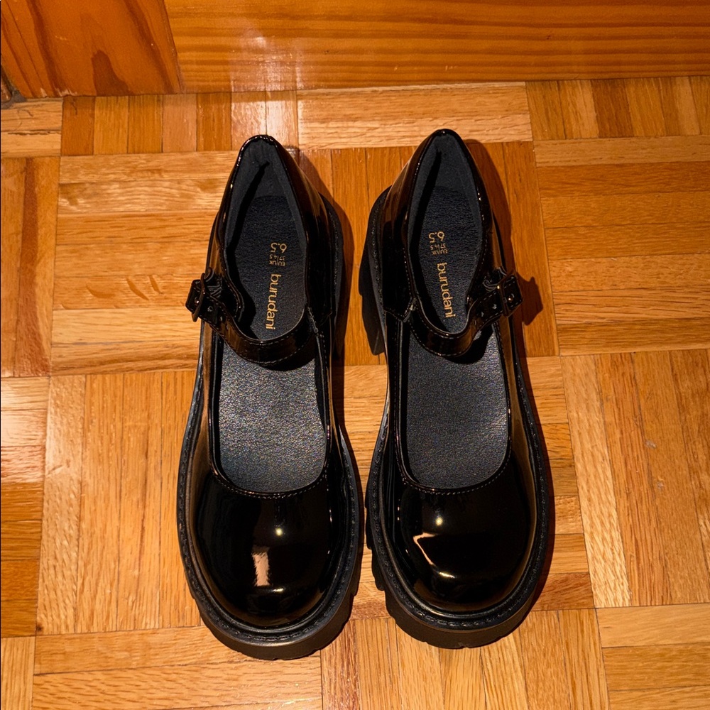 Shiny Black Dress Shoes